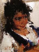 Nikolay Fechin Girl oil painting on canvas